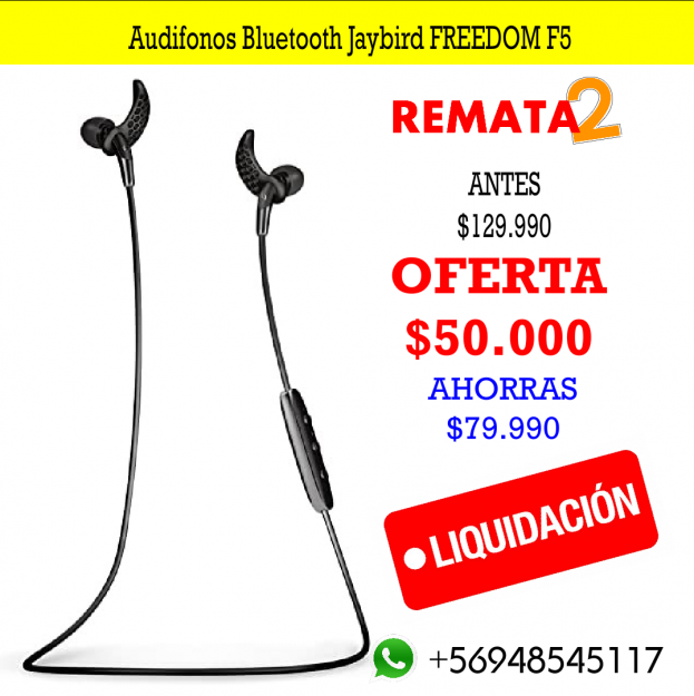 Audifonos Bluetooth Jaybird FREEDOM F5