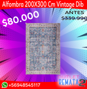 Alfombra 200X300 Cm Vintage Dib