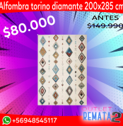 Alfombra torino diamante 200x285 cm