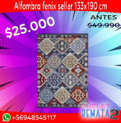 Alfombra fenix seller 133x190 cm