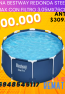 Piscina Bestway Redonda Steel Pro Max con filtro 3.05MX76Cm