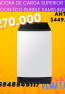 Lavadora De Carga Superior 15Kg Con Eco Bubble samsung