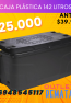 Caja plástica 142 litros