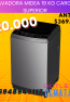 LAVADORA MIDEA 19 KG CARGA SUPERIOR