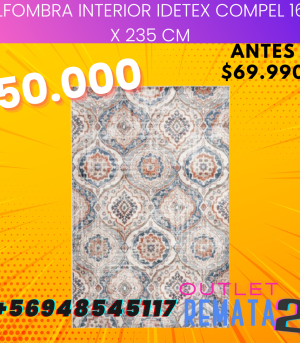 Alfombra Interior Idetex Compel 160 x 235 cm
