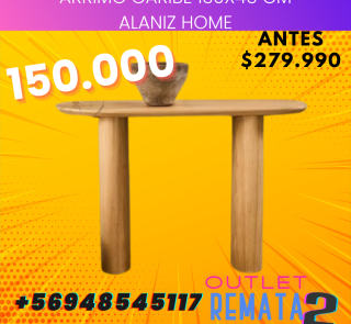Arrimo Caribe 130x45 cm ALaniz home