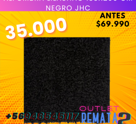 Alfombra Lilashag 133x200 cm Negro JHC