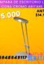 Lámpara de escritorio LED Cora cromo Abitare