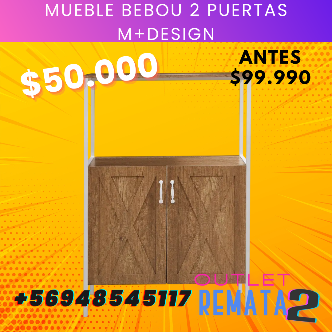 Mueble Bebou 2 puertas M+Design