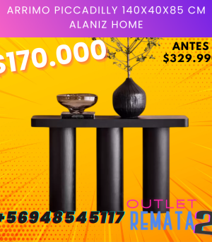 Arrimo Piccadilly 140x40x85 cm ALANIZ HOME