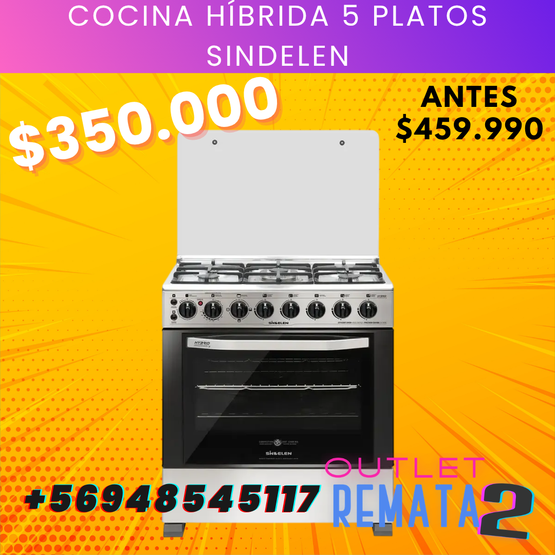 Cocina Híbrida 5 Platos Sindelen