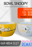BOWL SNOOPY